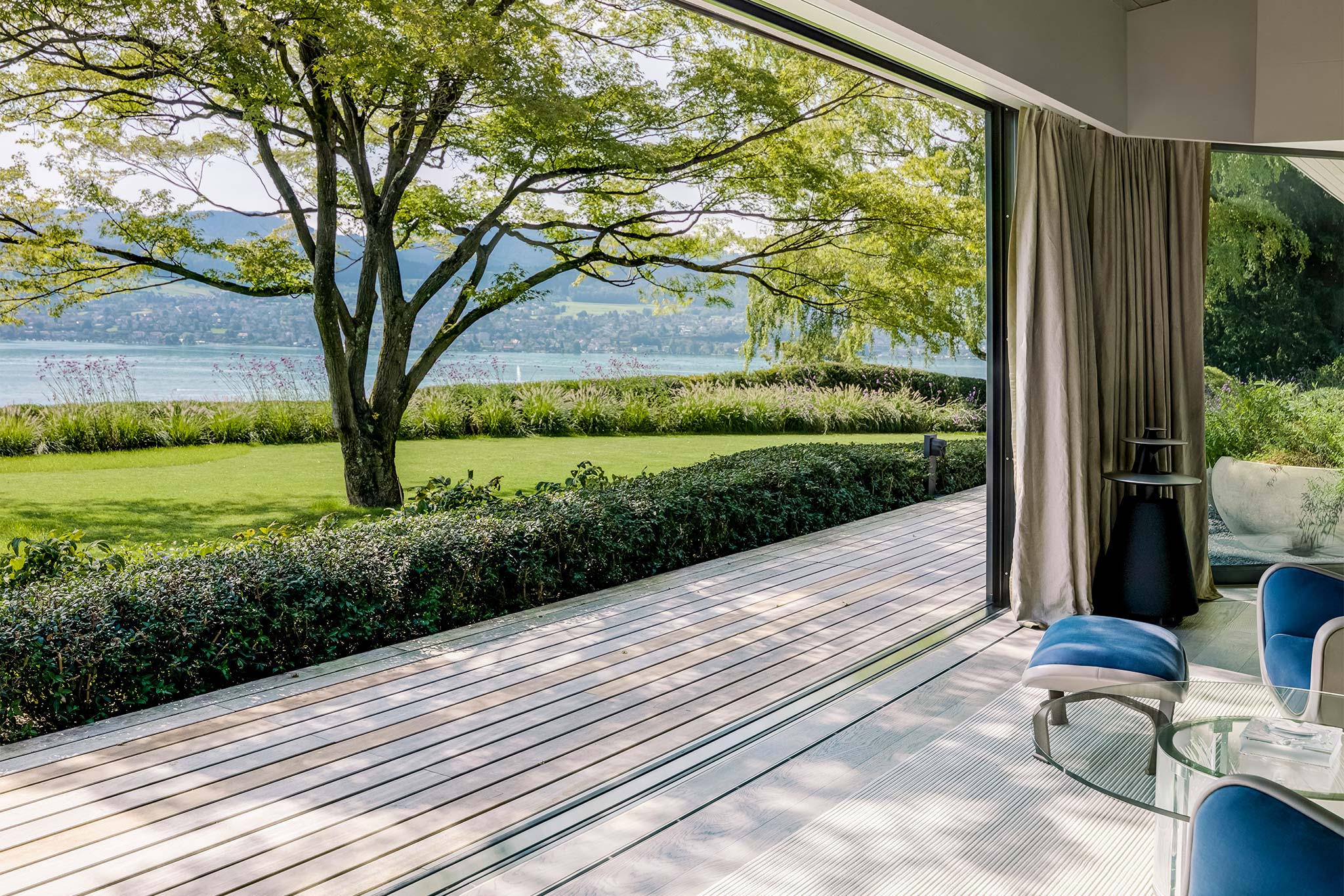 Where the garden becomes part of the house – and vice versa.