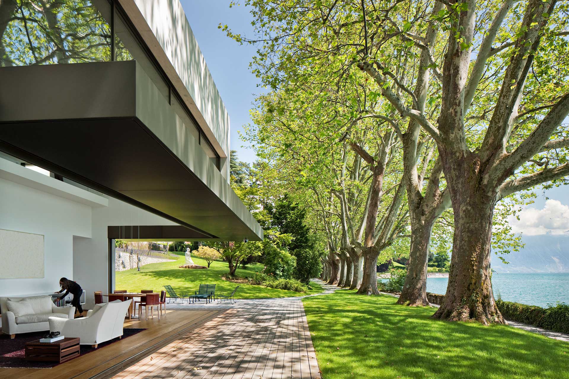 Let the outdoors in.