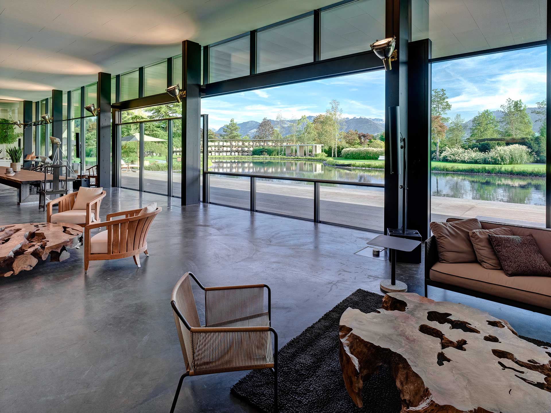 Where architecture strikes a perfect balance between interior and exterior spaces.